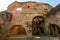 Ruins at Targoviste Royal Court (Curtea Domneasca) in Chindia Park (Parcul Chindia) in the historical part of