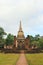 The ruins of the temple in history park, Sukhothai