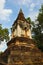 The ruins of the temple in history park, Sukhothai