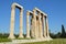 Ruins of Temple of the Olympian Zeus at Athens