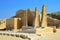 The ruins of the temple at Saqqara