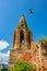 Ruins of the tent church of St. John the Evangelist of the 18th century, Russia