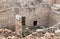 Ruins on the territory of the Grave of Samuel - The Prophet. Located in An-Nabi Samwil also al-Nabi Samuil - Palestinian village i