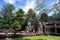 Ruins and tetrameles at Ta Prohm temple