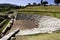 Ruins of the Theater of Ancient Messini, Peloponnese, Greece