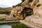 Ruins of Tiberius villa in Sperlonga, Lazio, Italy