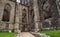 Ruins of Tintern Abbey, a former church in Wales