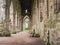 Ruins of Tintern Abbey, a former cistercian church from the 12th