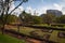 Ruins on top of Sigiriya Lion`s rock palace and fortress.Sri Lanka