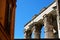 Ruins of Trajan`s Forum in Rome, Italy