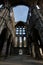 Ruins transept vaults cathedral Abbey Villers la Ville, Belgium