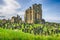 The ruins of Tynemouth priory, castle and priory
