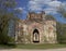 The Ruins of Veckalsnava Church. Olds Architecture Details of the Lutheran Church in the Kalsnava Parish Latvia.