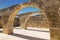 Ruins of the Venetian castle Fortezza in Rethymno, Crete