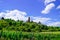 Ruins of Wachenheim Castle near Bad Durkheim. Wachtenburg in Wachenheim