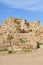 Ruins of the walls belonging to famous Salamis complex in Turkish Northern Cyprus. Salamis was a famous ancient Greek city-state.