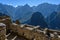 Ruins of Walls at Machu Picchu