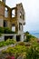 Ruins of the wardenâ€™s house on Alcatraz Island