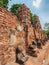 Ruins of Wat Mahathat in Ayutthaya, Thailand.