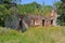 Ruins of the western wing of the Gerdauen lock. Zheleznodorozhnyj, Kaliningrad region