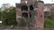 Ruins of the world famous medieval German castle Heidelberg, Baden Wurttemberg. An architectural monument that attracts