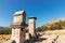 Ruins of Xanthos an ancient city of Lycia in Antalya province of Turkey.
