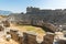 Ruins of Xanthos an ancient city of Lycia in Antalya province of Turkey.