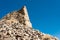 Ruins of Yamchun Fort in the Wakhan Valley in Gorno-Badakhshan, Tajikistan.