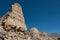 Ruins of Yamchun Fort in the Wakhan Valley in Gorno-Badakhshan, Tajikistan.