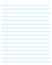 Ruled paper / Lined page