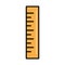 Ruler measure tool repair maintenance and construction equipment line and fill