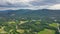 Rumney town landscape aerial view, NH, USA