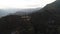 Rumtek Monastery area in Sikkim India seen from the sky