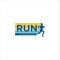 Run Logo Design vector Stock symbol . Running logo sport concept . running marathon Logo Design Template .