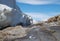 Run Off Water Down Side Of Air Force Glacier