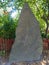 Rune stone Hanstastene in Skansen outdoor craftsmanship museum