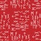 The runes of the older futarka in a seamless pattern. The Scandinavian ancient alphabet and magical miswar. Suitable for