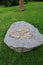 Runic stone in the park, Uppsala, Sweden