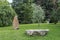 Runic stones in the park, Uppsala, Sweden