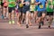 Runner Compete in Spring Half Marathon