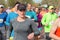 Runner Compete in Spring Half Marathon