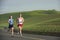 Runner on Rural Road