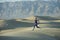 Runner on Sand Dunes