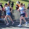 Runners compete in the Edinburgh Rock \'n\' Roll Half Marathon 2012