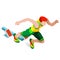 Running 100 Metres Dash of Athletics Olympics Sports Icon Set.Speed Concept.3D Isometric Athlete.Sport of Athletics.Sporting