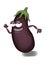 Running aubergine