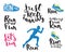 Running man marathon logo jogging emblems label and fitness training athlete symbol sprint motivation badge success work