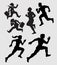 Running Silhouettes 1