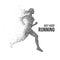 Running woman