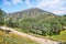 Rural American road - California countryside